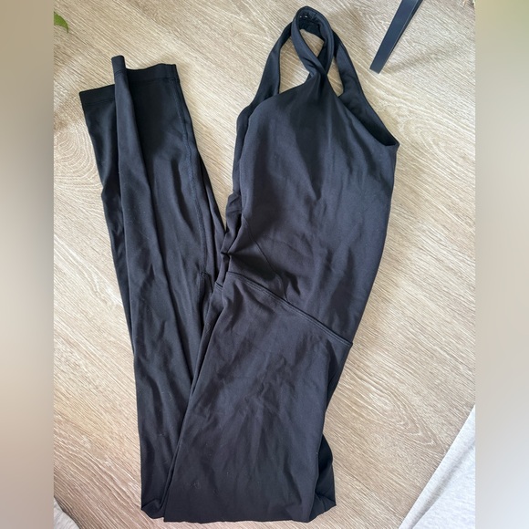 Lululemon Align Bodysuit 25” Black Size 4 One Piece Leggings Bodysuit - Picture 2 of 6